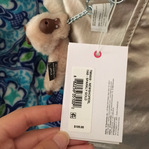 Kipling Gold Tote - Picture 8 of 8